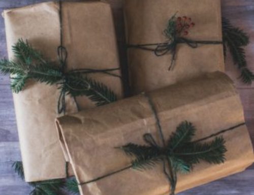 Eco friendly gift wrap